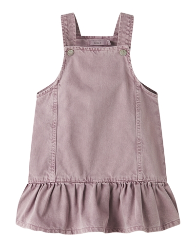 Name It - NMFMaja Spencer Denim Kjole - Wild Ginger 